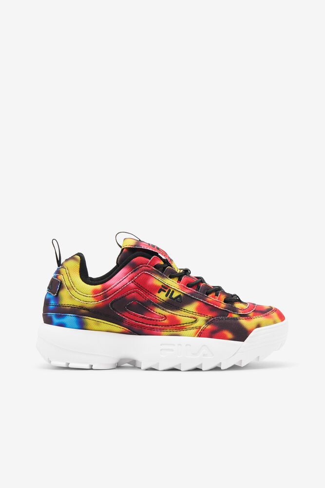 Fila Sneakers Womens Multicolor - Disruptor 2 Dark Tie Dye - Philippines 2453906-EI